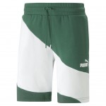 4sh PUMA 675175-37 POWER Cat Shorts Men - green/white